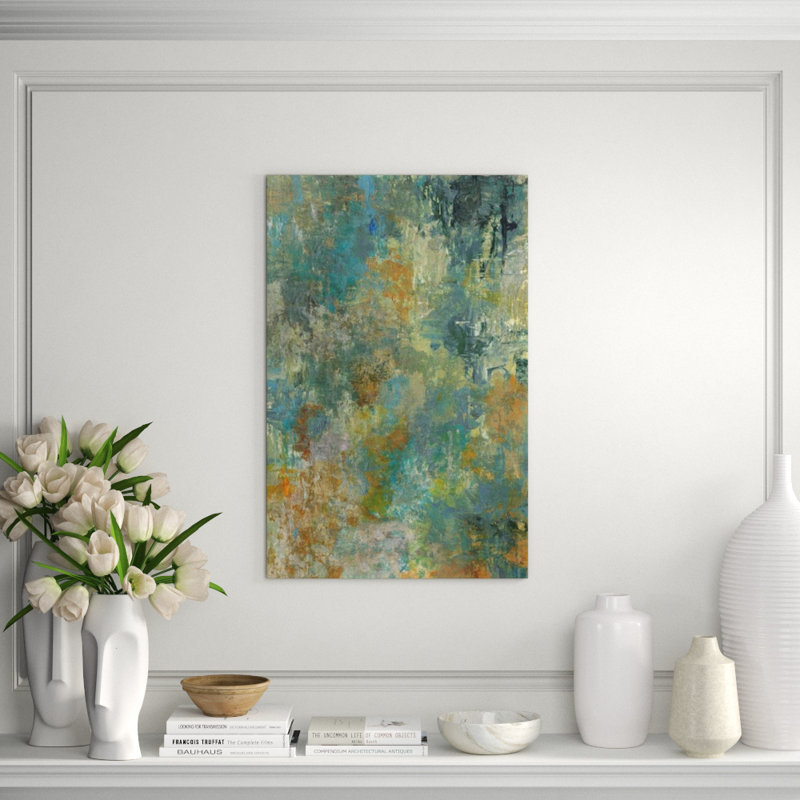 Paint Day Painting by Jordan Thurston, Knife Gel, 61" H x 40" W x 1.5" D