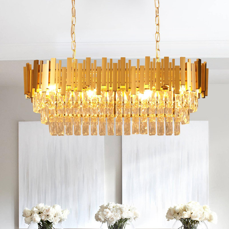 Antarious 8 - Light Dimmable Chandelier