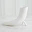 Cornucopia Vase-Matte White