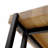Oak Wood Side Table Large