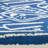 Sportsglyphs Football Blue Power Loom Polyester Area Rug-98943917