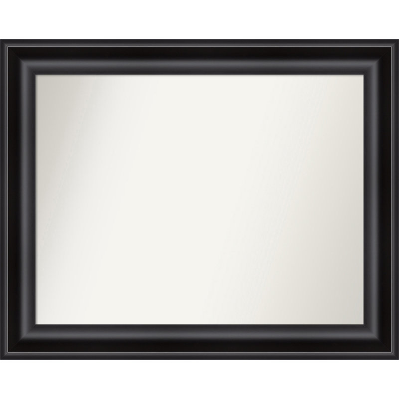 Miroir d'appoint mural en plastique Churchton, 28,75 po x 35,75 po