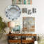 Horloge murale blanche texturée blanche 12 po