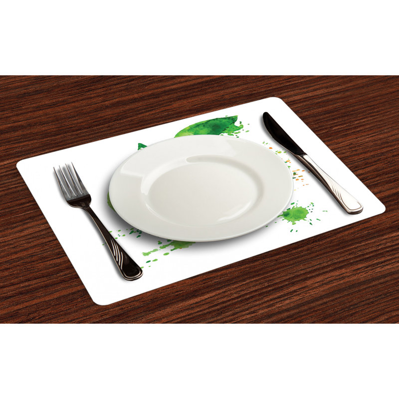Polyester Patterned Rectangle Placemat