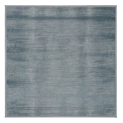 Machine Washable Abstract Gray Area Rug