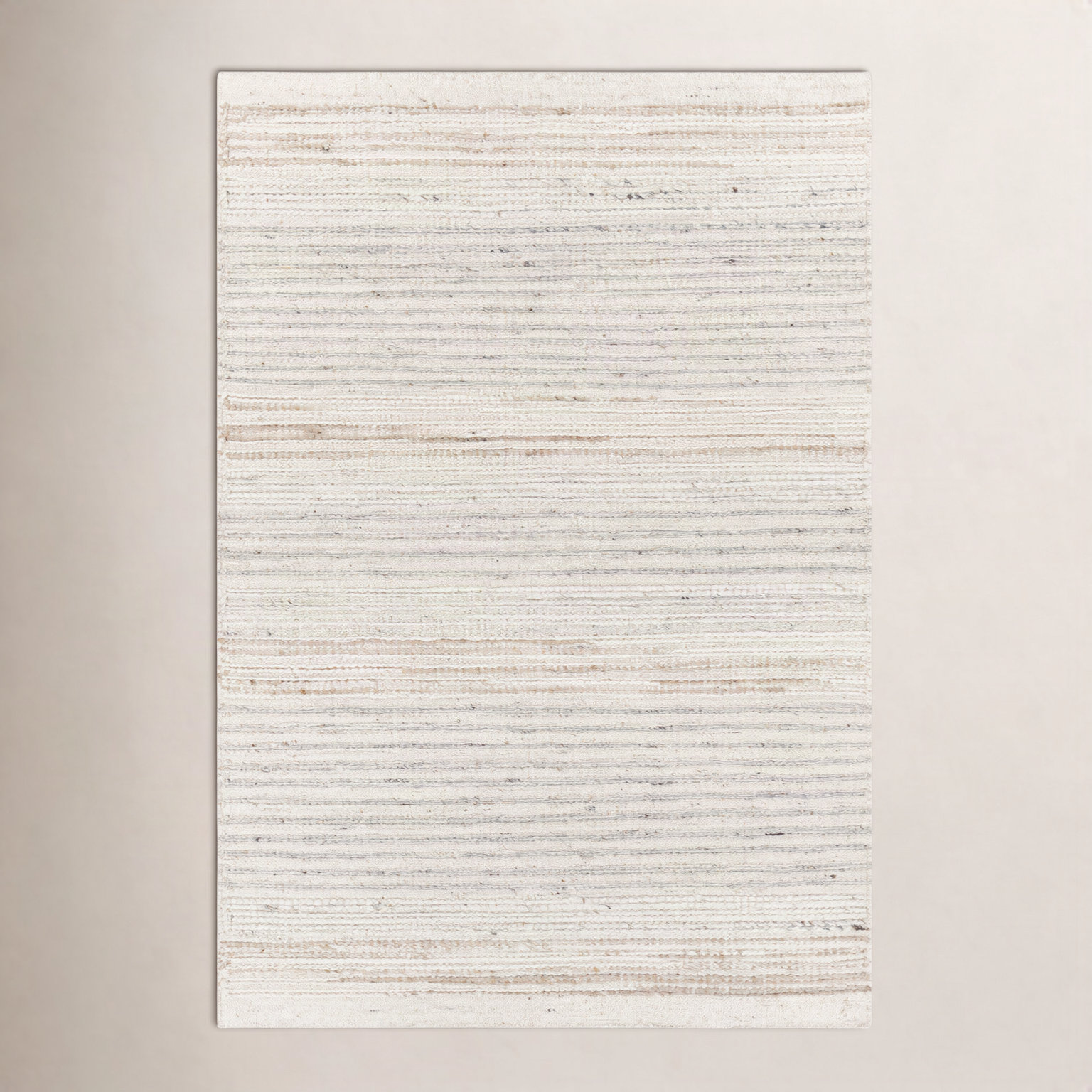 Elisha Hand-Woven Striped Rug, Rectangle 5' x 7'6"