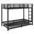Metal Bunk Bed With Trundle-1481076146