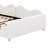 Upholstered Daybed, Sherpa Fabric Sofabed With Cloud-Shaped Backrest-555403952-555403955