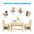 Shauna Kids 3 Piece Play Or Activity Table and Chair Set