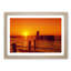 Orange Sunset in Virginia - Picture Frame Painting Print-55581289-55581290