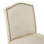 Tabouret de bar en tissu massif à dossier bas H 29,38 po Knutson-329839045-395260215