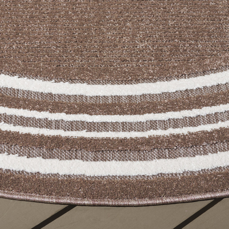 Brysin Area Rug, Round 6'7"