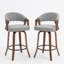 Tabouret de comptoir pivotant rembourré Providence-123200638