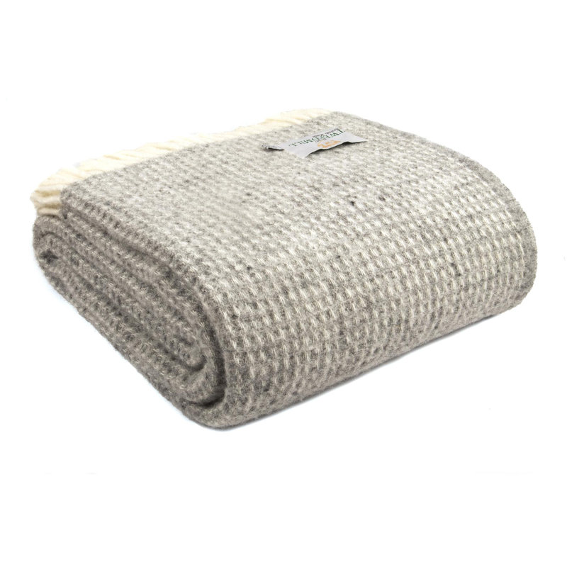 Solid Colour Throw, Grey