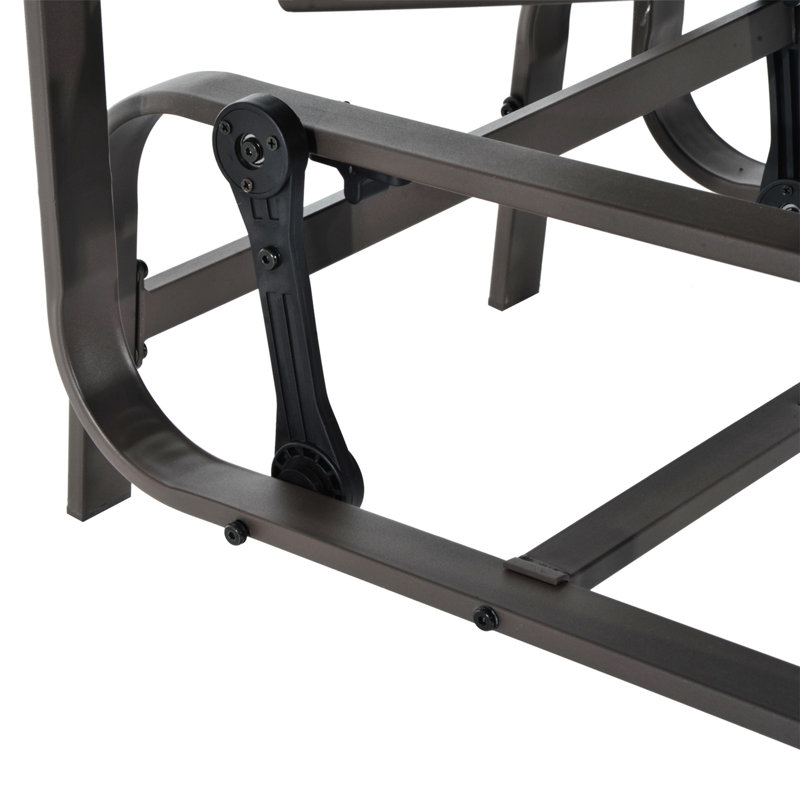 Fauteuil oscillant de patio - conception ergonomique