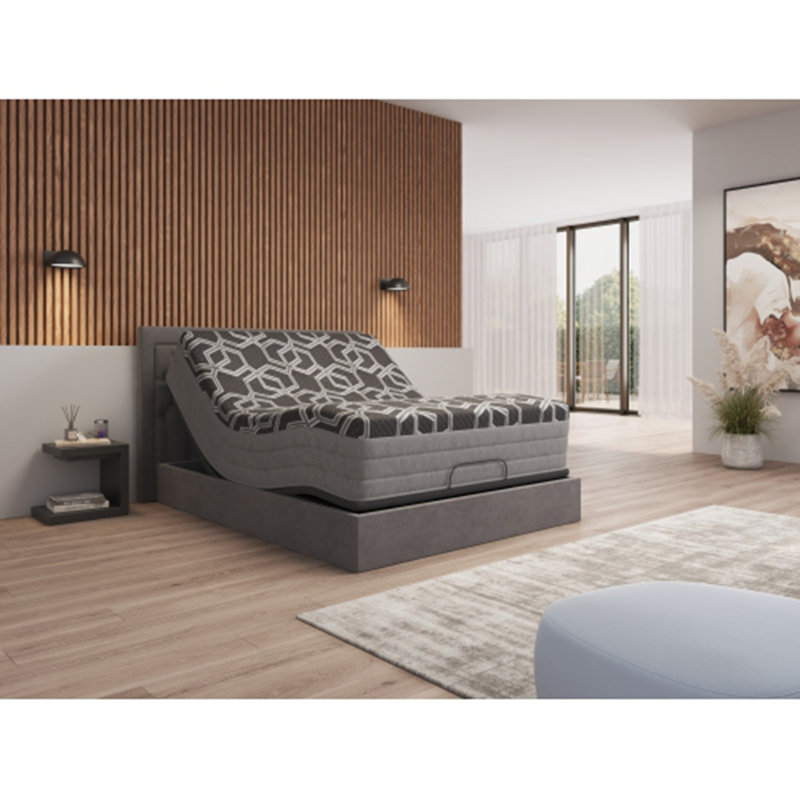 Mousse à plateau lisse, matelas ultra moelleux, Double