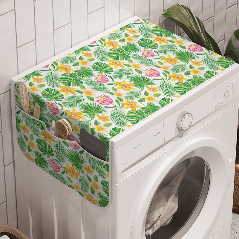 East Urban Home Hawaii, ensemble de 2 machines à laver 47 po x 18,5 po multicolores Hawaii