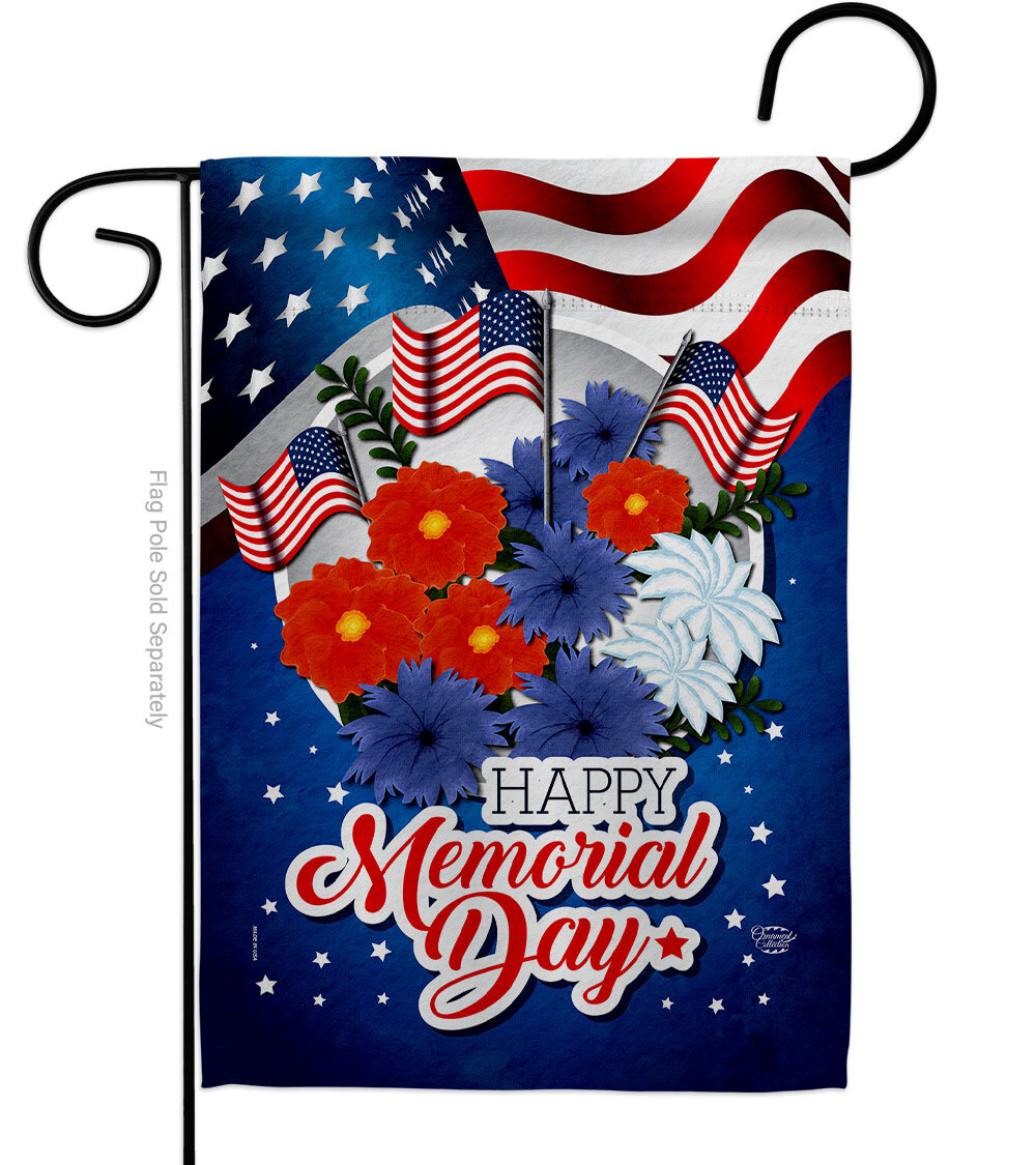 Ornament Collection 2-Sided Polyester Flag | Wayfair