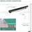 & Water- Balcony Awning - 13' X 8', , Manual Crank 8' Retractable For Patio Protected,