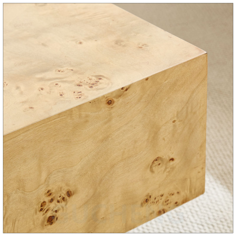 Table basse Burl, Natural