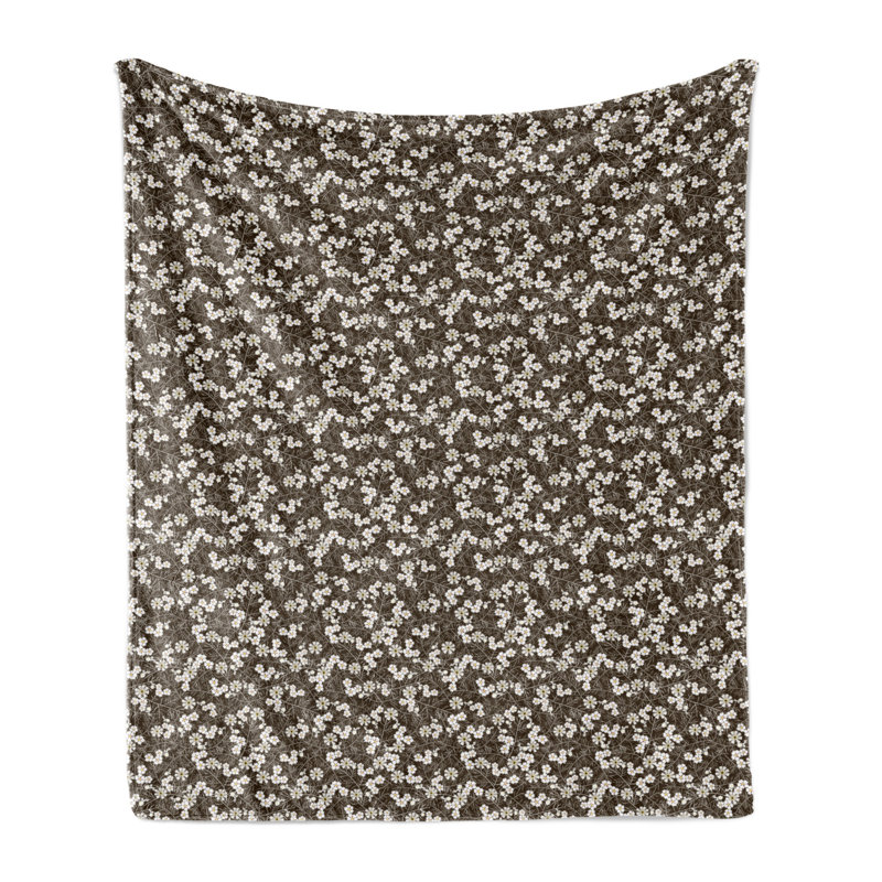 Hand Woven Throw Blanket, 50" W x 60" L