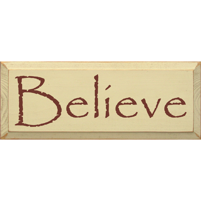 Textual Art on Wood