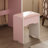 5-Drawer Vanity Set with Standing Mirror and Stool-862738302