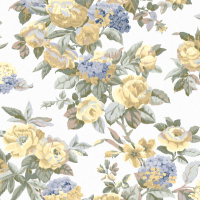 Laura Ashley - papier peint doré pâle Pembrey