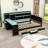 Wood Daybed with Desk and Drawers,Shelves-14339417-14339413