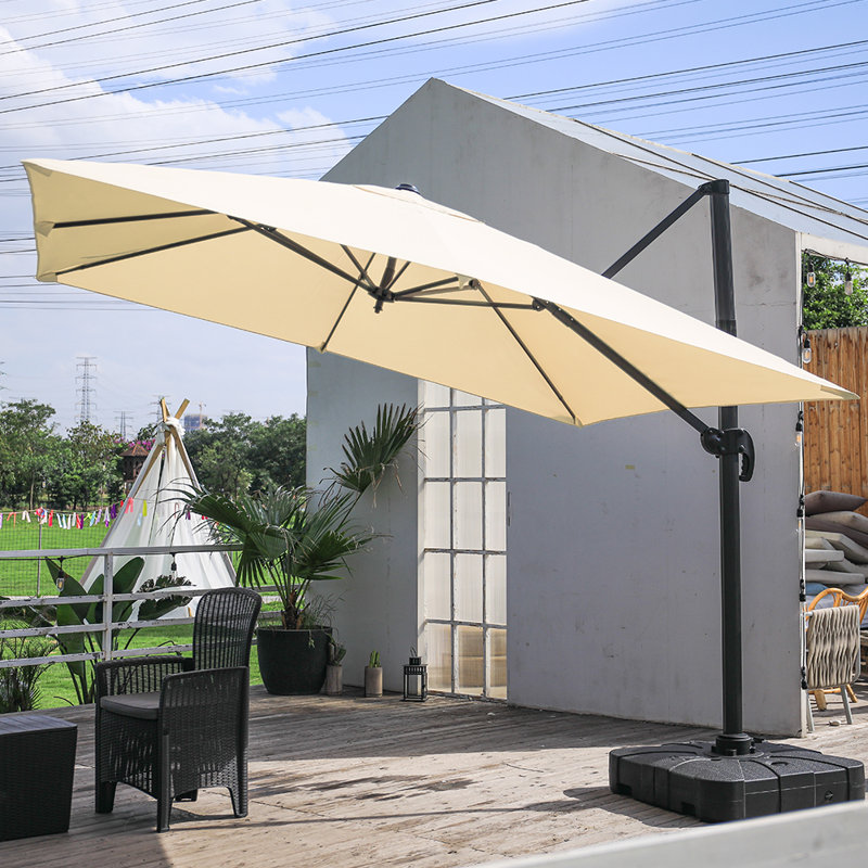 Aaron-Matthew 300cm Cantilever Parasol, Beige