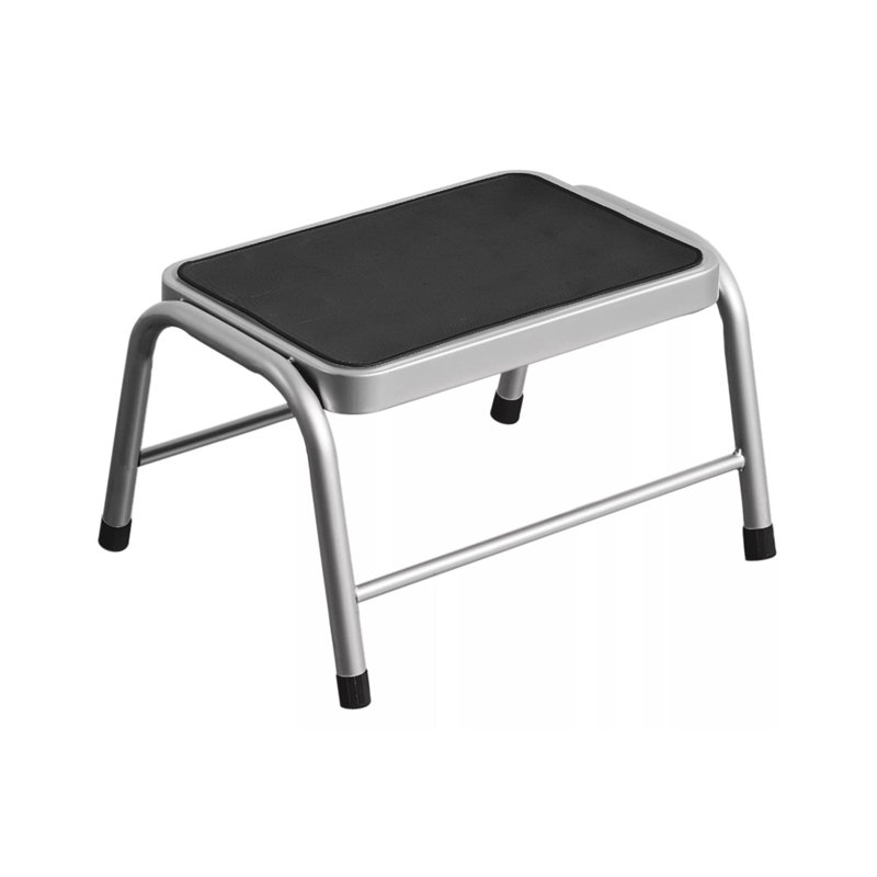 Metal Lightweight Small Step Ladder, Silver