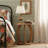 19.69" Round Wood Nightstand, Farmhouse Bedside Table For Bedroom-123245236