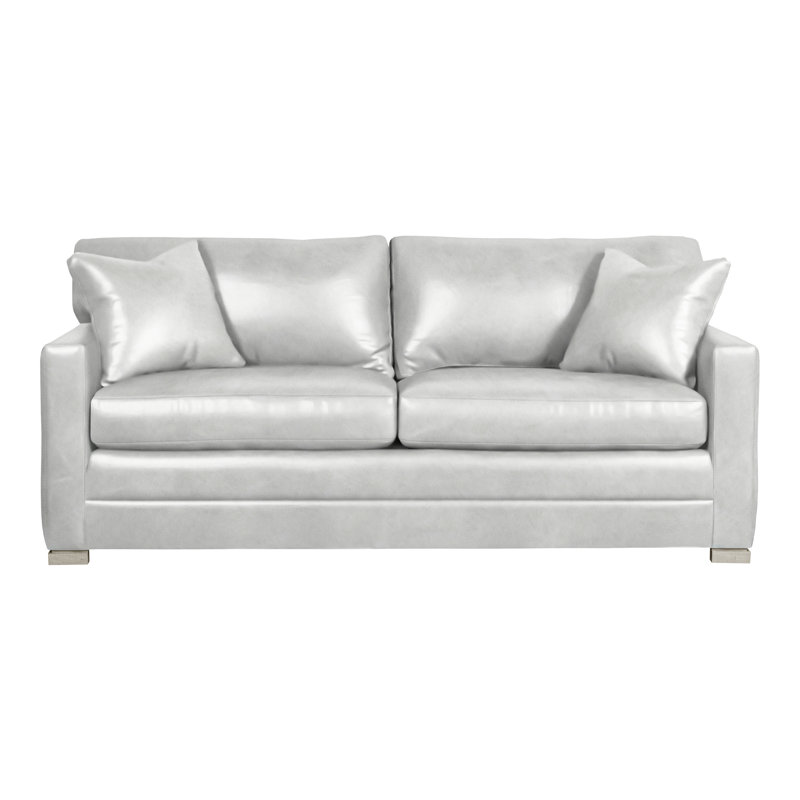 Canapé Hillcrest, Cuir véritable cassonade Gatsby, Wrenn