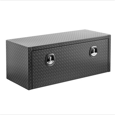 Coffre à outils de 48 pouces en aluminium avec coffre à outils et dessous de lit