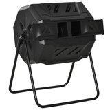 42.3 Gallons Outdoor Tumbler Composter with Latching Lid