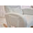 Teddy Fabric Nursery Rocking Chair With Adjustable Footrest-436767489