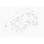 72.8'' Convertible Futon Sofa Bed With Adjustable Armrests And Recliner, Ideal For Small Spaces And Versatile Use-1027775889