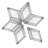 Mekayla Set/6 Glass Diamond Dish