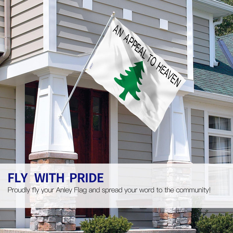 Drapeau Fly To A 3 pi x 5 pi An appel au ciel - Polyester drapeaux de pin