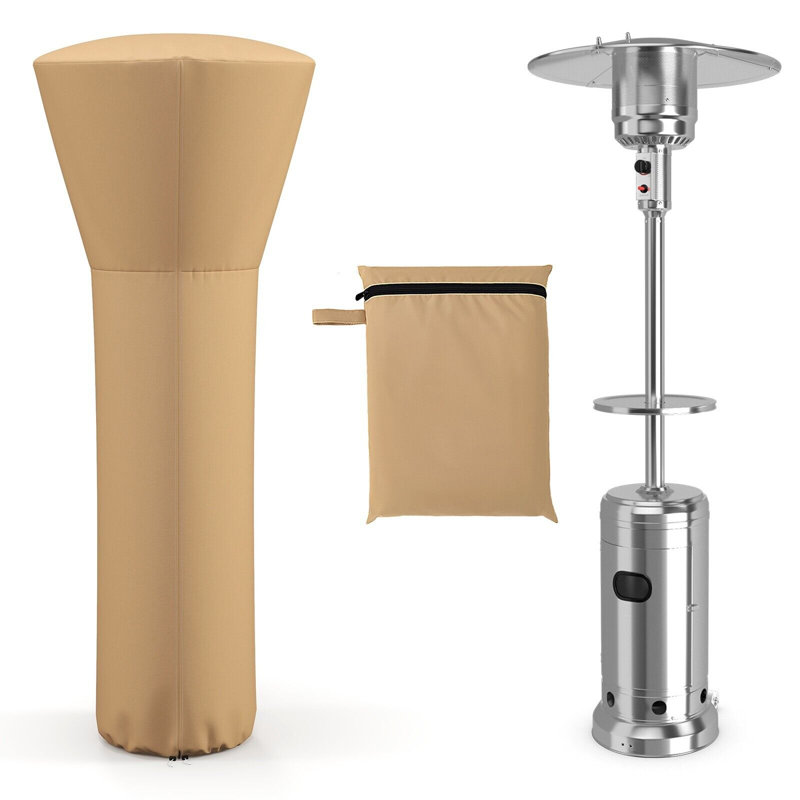 Cassundra Outdoor Patio Heater Cover, Beige