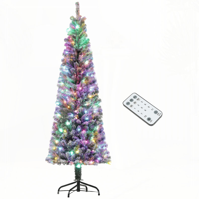 Arbre de Noël artificiel 6 pi, H 5,9 pi