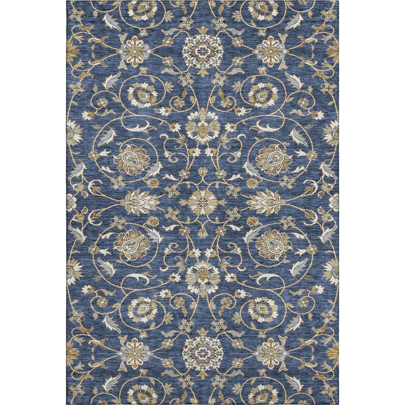 Premium Machine Washable Gurubaksh AMF1149 Moroccan Rug, Rectangle 8' x 10'