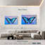 Papillon bleu Brampt-108000460