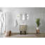 Meuble-lavabo rustique en acacia 24 po X P 20 po D, avec plateau en marbre de culture