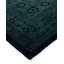 Tapis unique bleu marine / bleu sarcelle 12 pi 1 po x 15 pi Zaheer