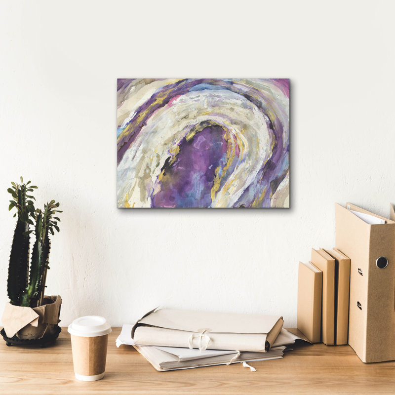 «Flow» par Danhui Nai, art mural sur toile, H 12 po x l 16 po