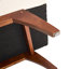 Élégant tabouret de lit avec tissu et option de rangement secret