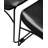 Basics by NPS® 850 Series Multi-purpose Ultra Compact Stack Chair, Black-1011101792