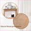 Table basse rustique en bois manufacturé industriel pour le salon, spacieuse Robuste