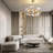 10- Light 32'' Ginkgo Chandelier